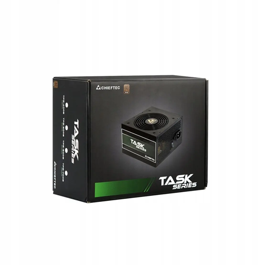 Chieftec TPS-600S Voedingsadapter 600W - Zwart
