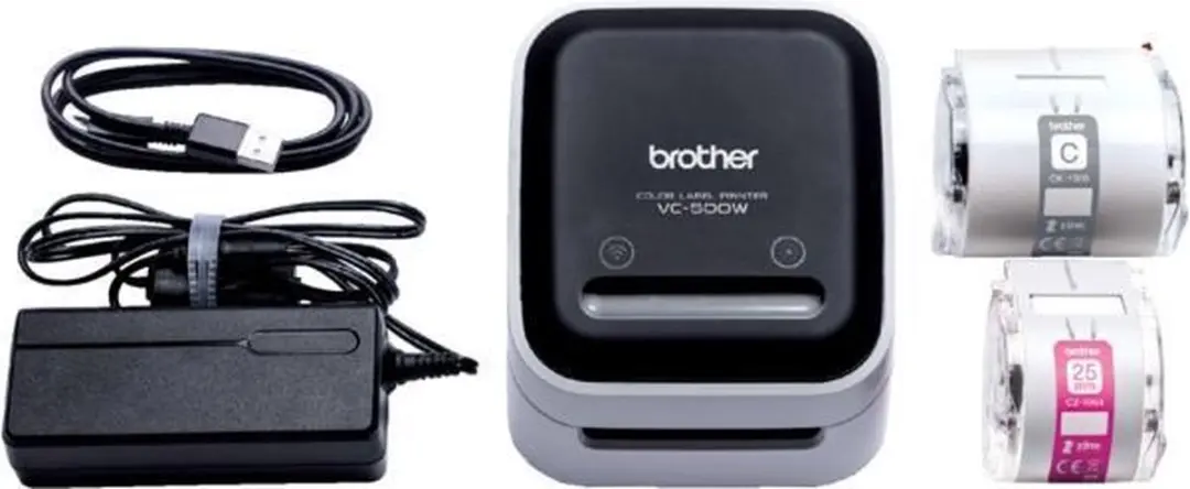 Brother VC-500W Labelprinter - Wit