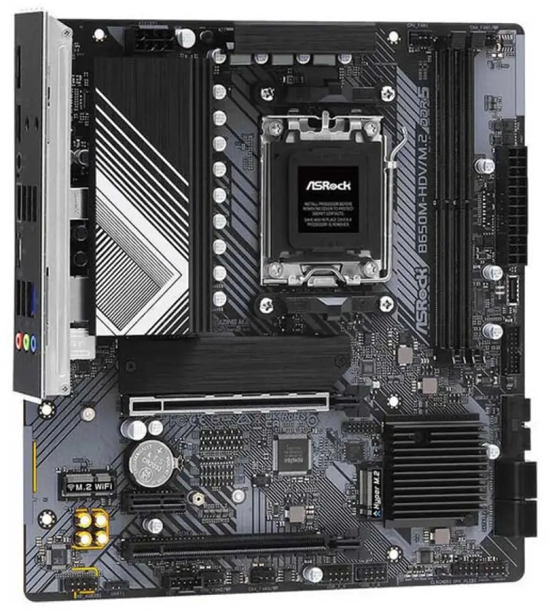 ASRock B650M-HDV/M.2 Moederbord - AM5 - Micro-ATX