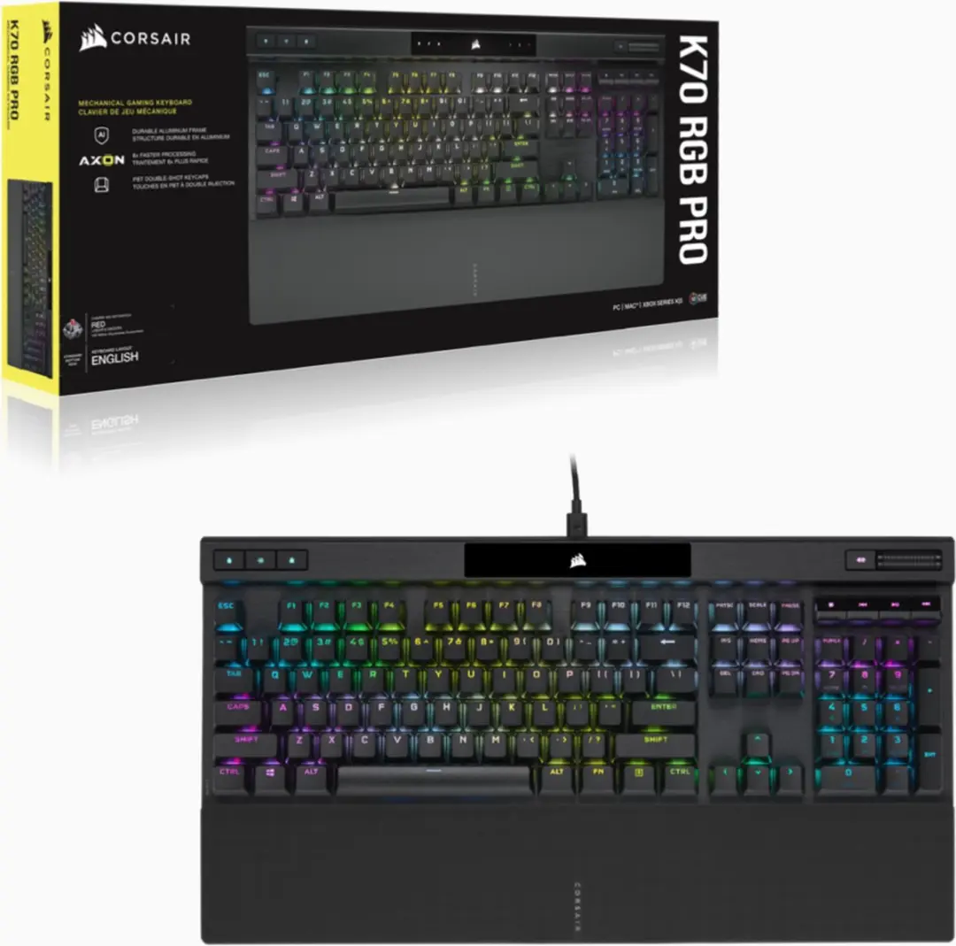 Corsair K70 RGB PRO CH-9109414-NA Toetsenbord - Zwart