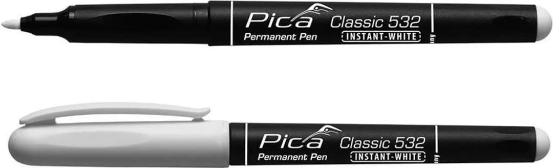 Pica PI53252 Permanent Pen Wit