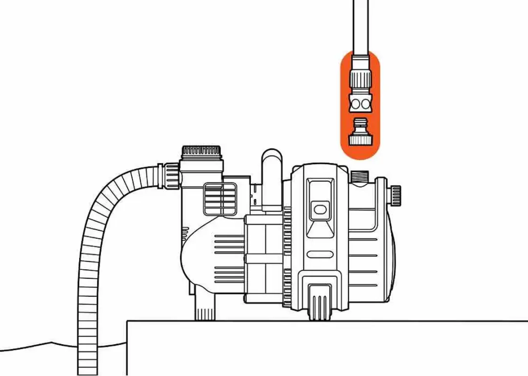 Gardena Aansluitset voor pompen 3/4" - 2-delig