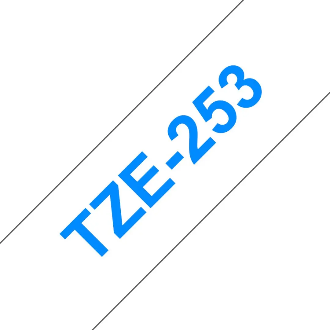 Brother P-Touch TZE-252 Labelprinter - 24mm - Rood op wit