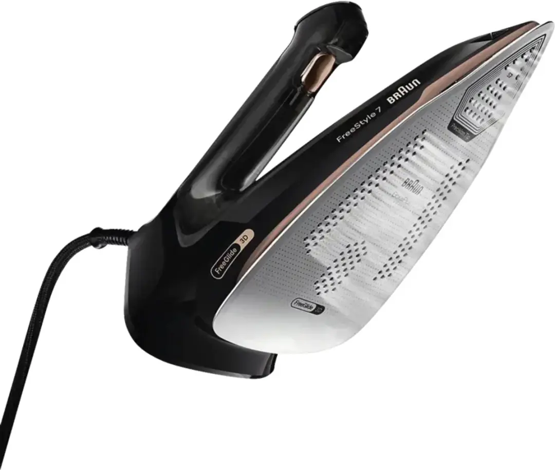 Braun FreeStyle 7 FI 7276 Stoomstrijkijzer - 0.35L - Zwart/Goud