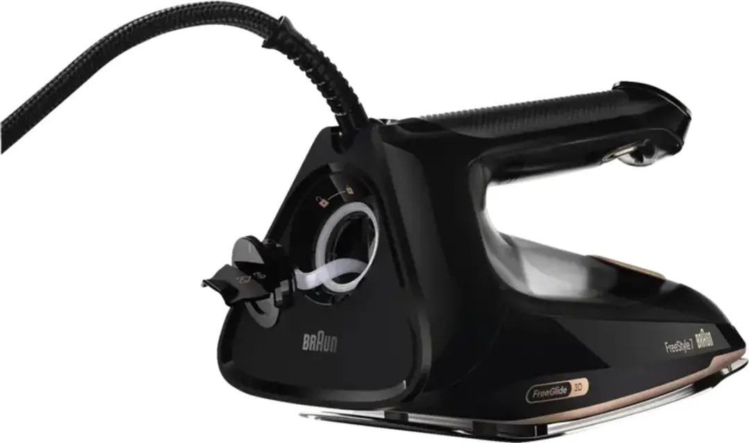 Braun FreeStyle 7 FI 7276 Stoomstrijkijzer - 0.35L - Zwart/Goud