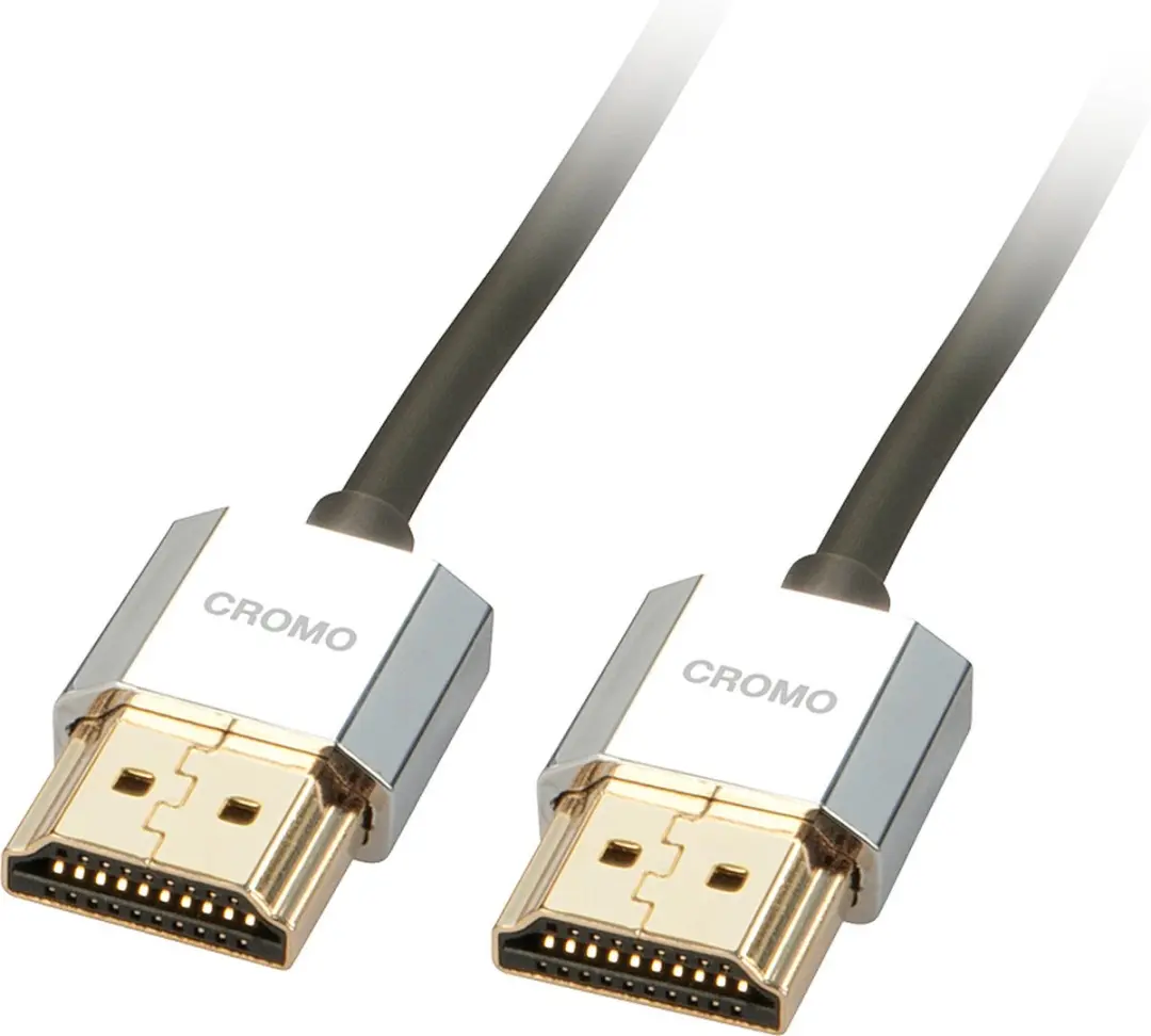Lindy CROMO Slim HDMI Kabel met Ethernet 1m