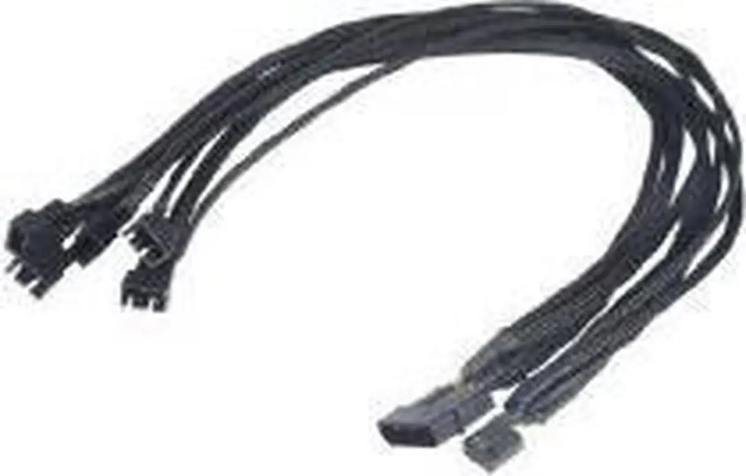 Y-kabel PC-ventilator 4-polig