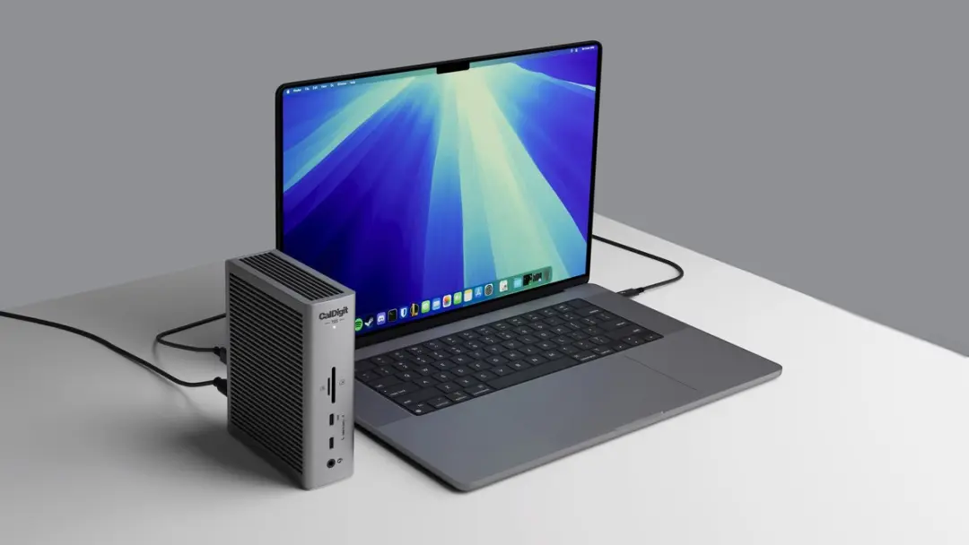 Caldigit TS5 Thunderbolt Station - Grijs - afbeelding 6 van 6