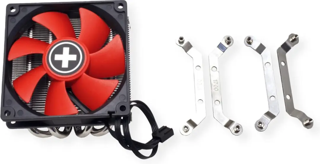 Xilence XC041 Processor Koeler - 1 Ventilator - Zwart/Rood