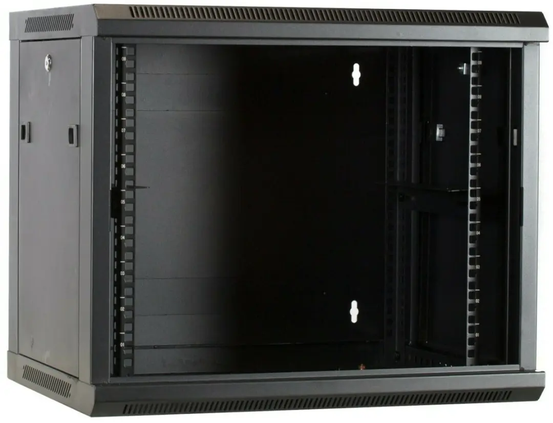 DSIT DS6409 Wandkast 19 inch 600x450x500mm - Zwart