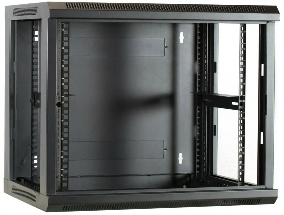 DSIT DS6409 Wandkast 19 inch 600x450x500mm - Zwart