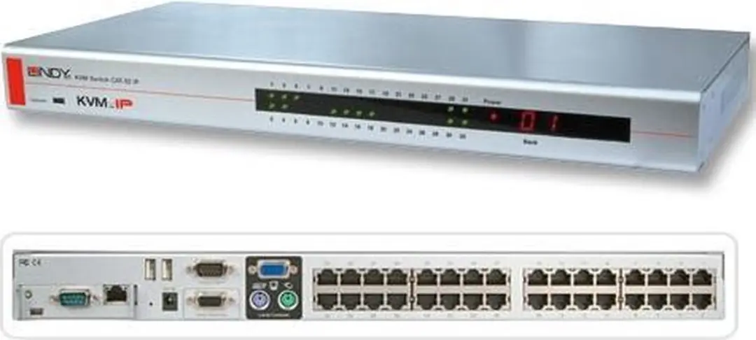 Lindy 39631 KVM-switch - Zilver