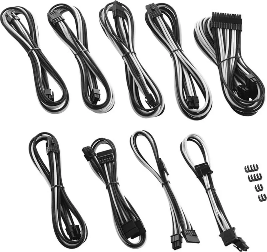 CableMod PRO RT-Serie Kit - Wit/Zwart