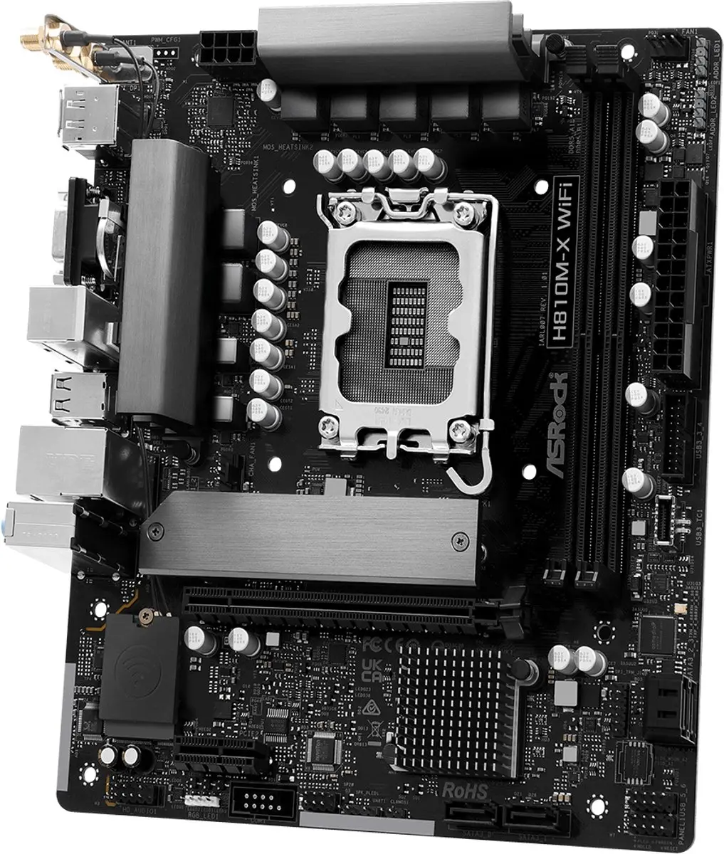 ASRock H810M-X WiFi microATX - LGA1851