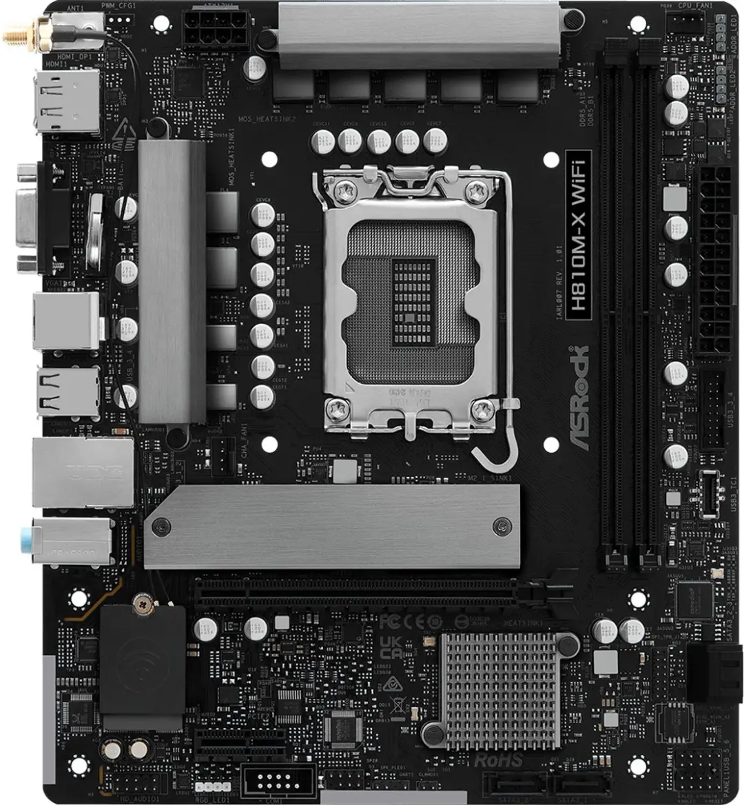 ASRock H810M-X WiFi microATX
