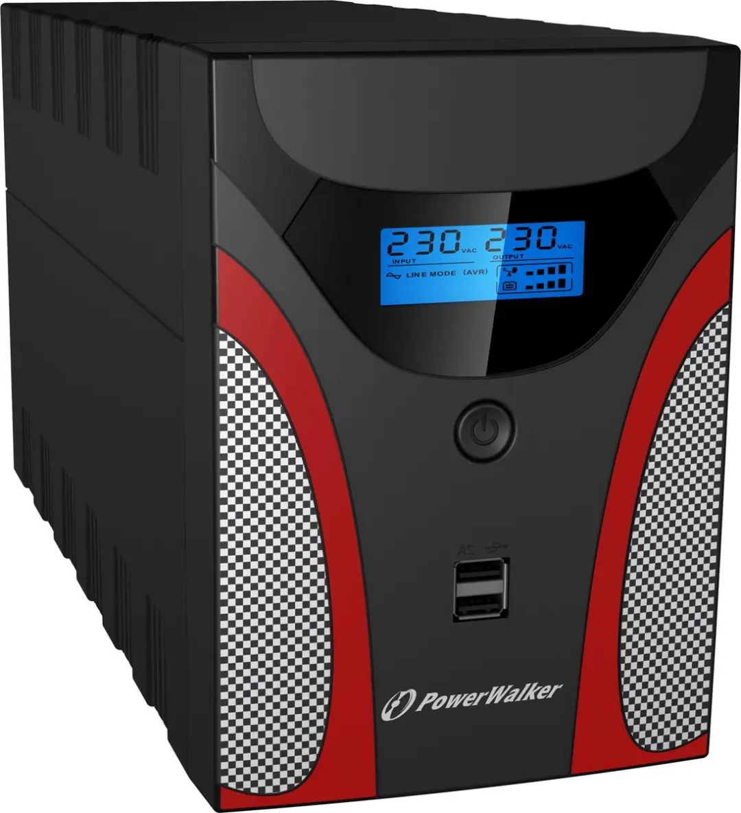 PowerWalker VI 2200 DS-UPS-VI2200 UPS - Zwart