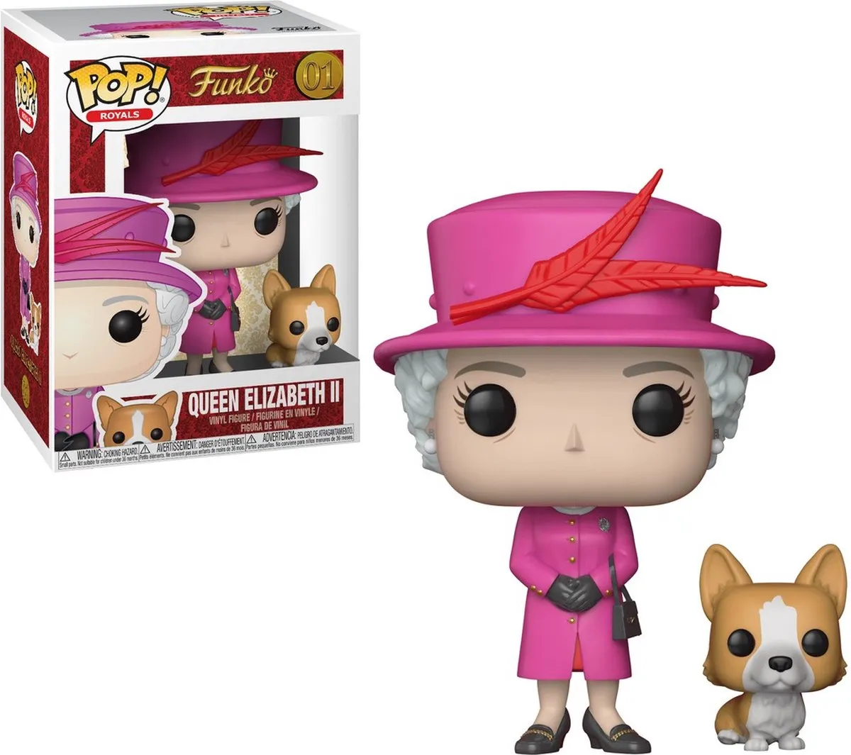 Funko Pop! Royal Family Queen Elizabeth II 21947 - Multicolor