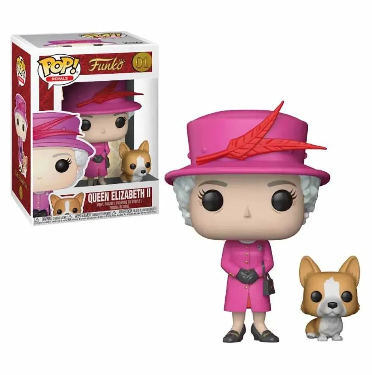 Funko Pop! Royal Family Queen Elizabeth II 21947 - Multicolor
