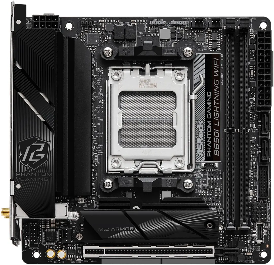 ASRock B650I Lightning WiFi AM5 Mini-ITX Moederbord