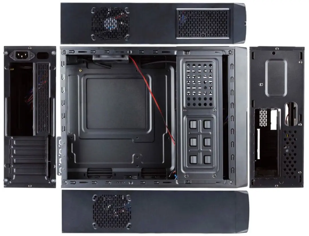 Chieftec UE-02B Mini Tower Behuizing - Zwart