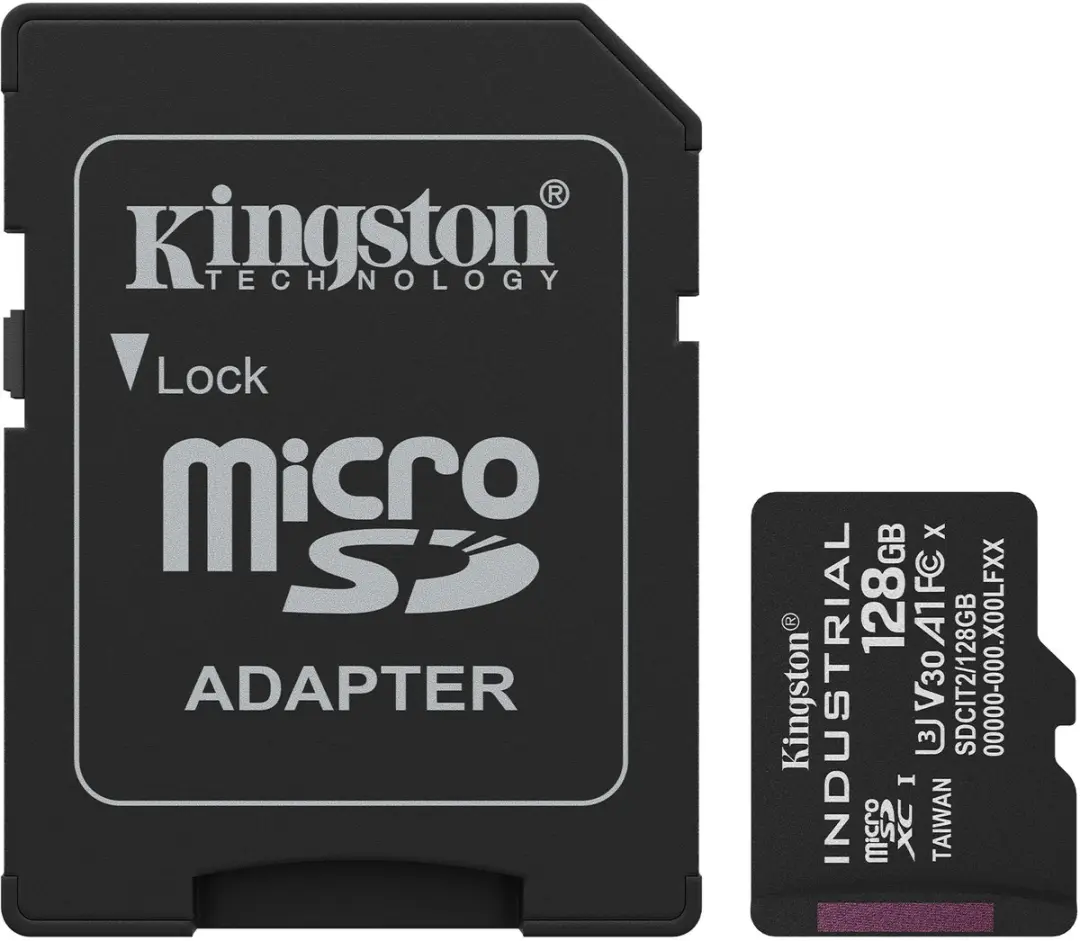 Kingston SDCIT2/128GB microSDXC Industriële Kaart