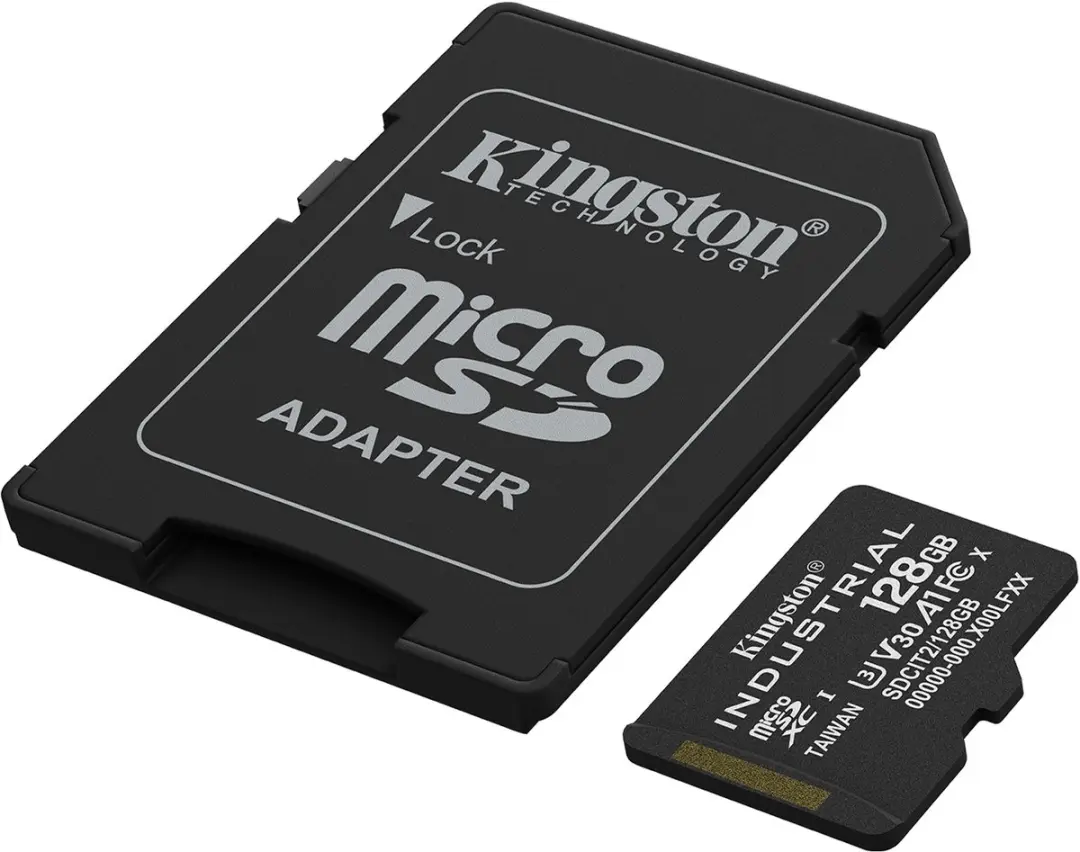 Kingston SDCIT2/128GB microSDXC Industriële Kaart - 128GB - pSLC