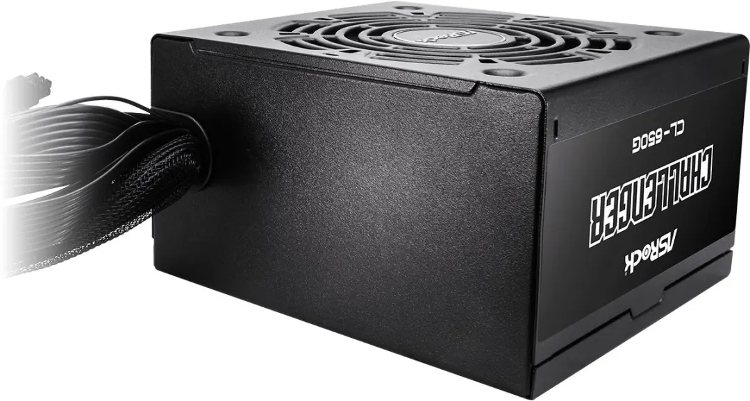 ASRock Challenger 650W PC Voeding - Zwart