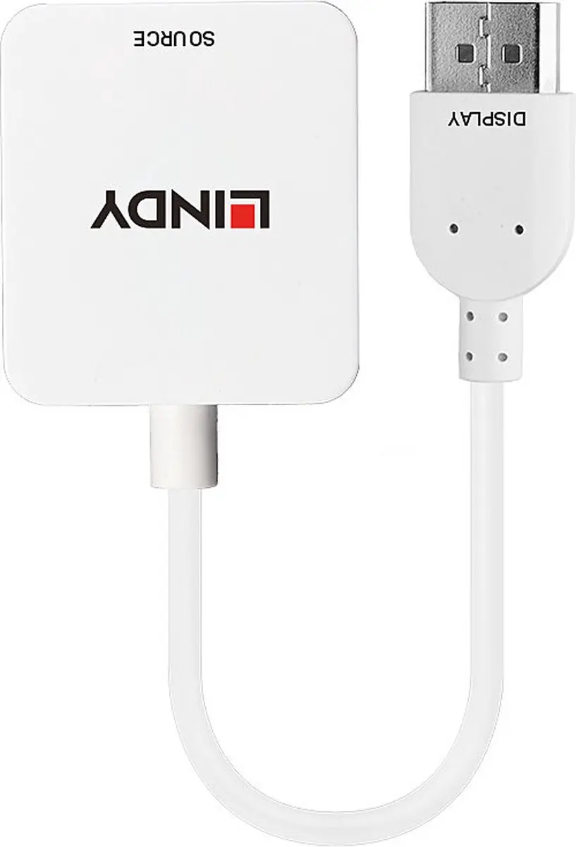 Lindy HDMI naar DisplayPort Adapter - Wit