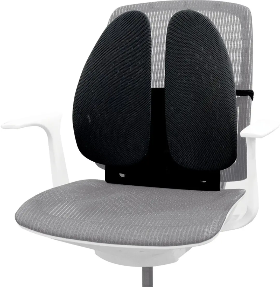 Fellowes Back Angel Rugsteun - Zwart