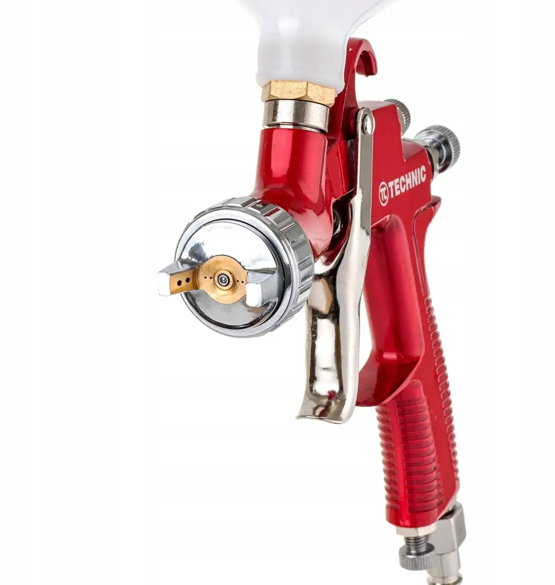 Technic LVLP Spuitpistool 2.0mm 600ml - Rood