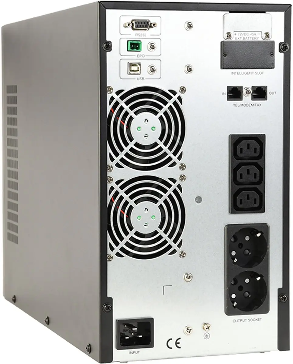 Energenie EG-UPSO-2000 Online UPS 2000VA - Zwart