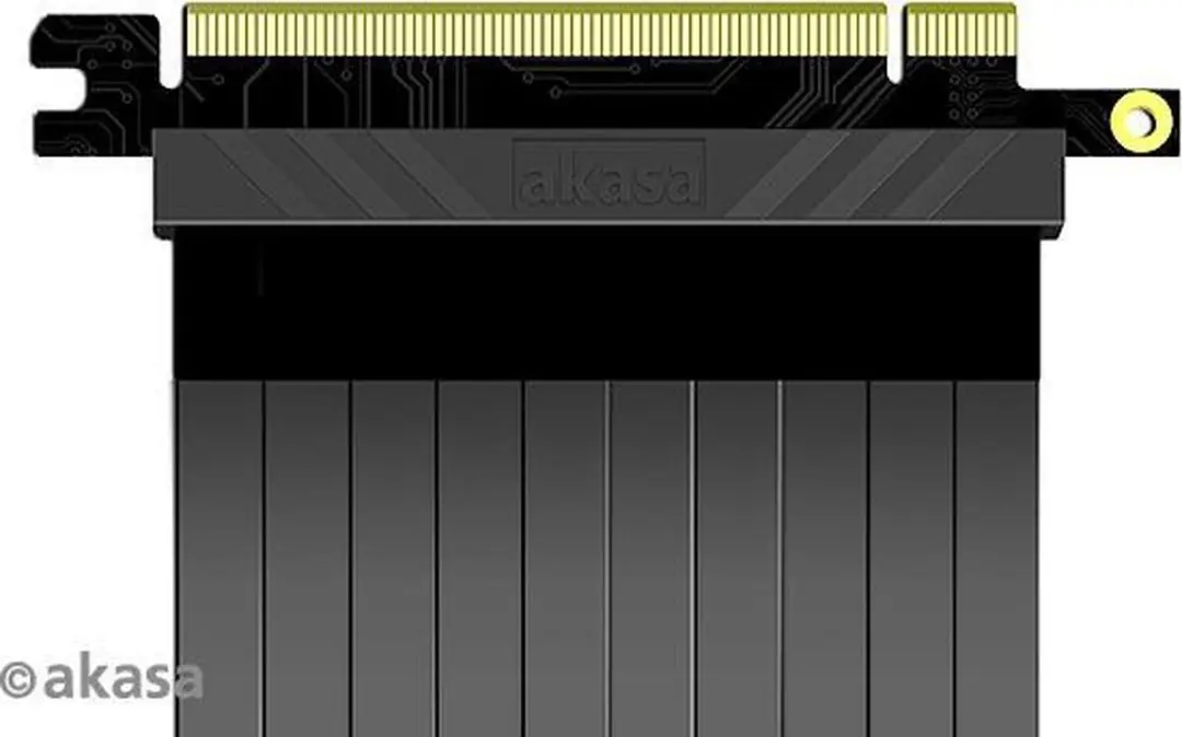 Akasa RISER BLACK XL PCIe 3.0 Riser Kabel 100cm
