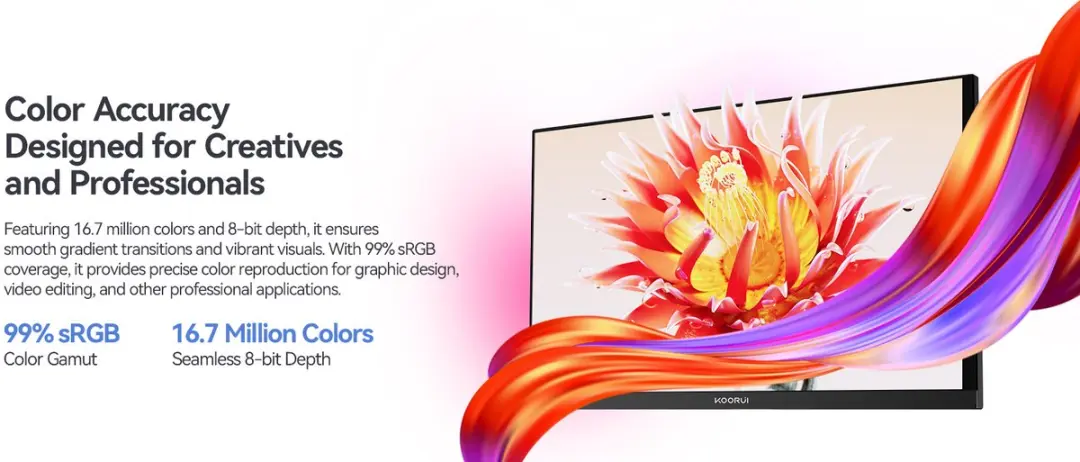 Koorui E2721F QHD Monitor 27 Inch - 100Hz