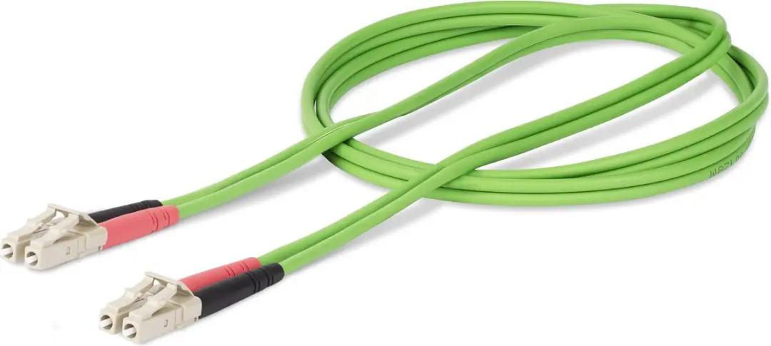 Startech LCLCL-2M-OM5 Glasvezelkabel LC-LC 2m - OM5 50/125µm - Groen