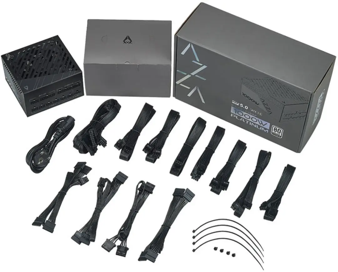 Azza Platinium PSAZ-1000P Voeding 1000W - ATX 3.0