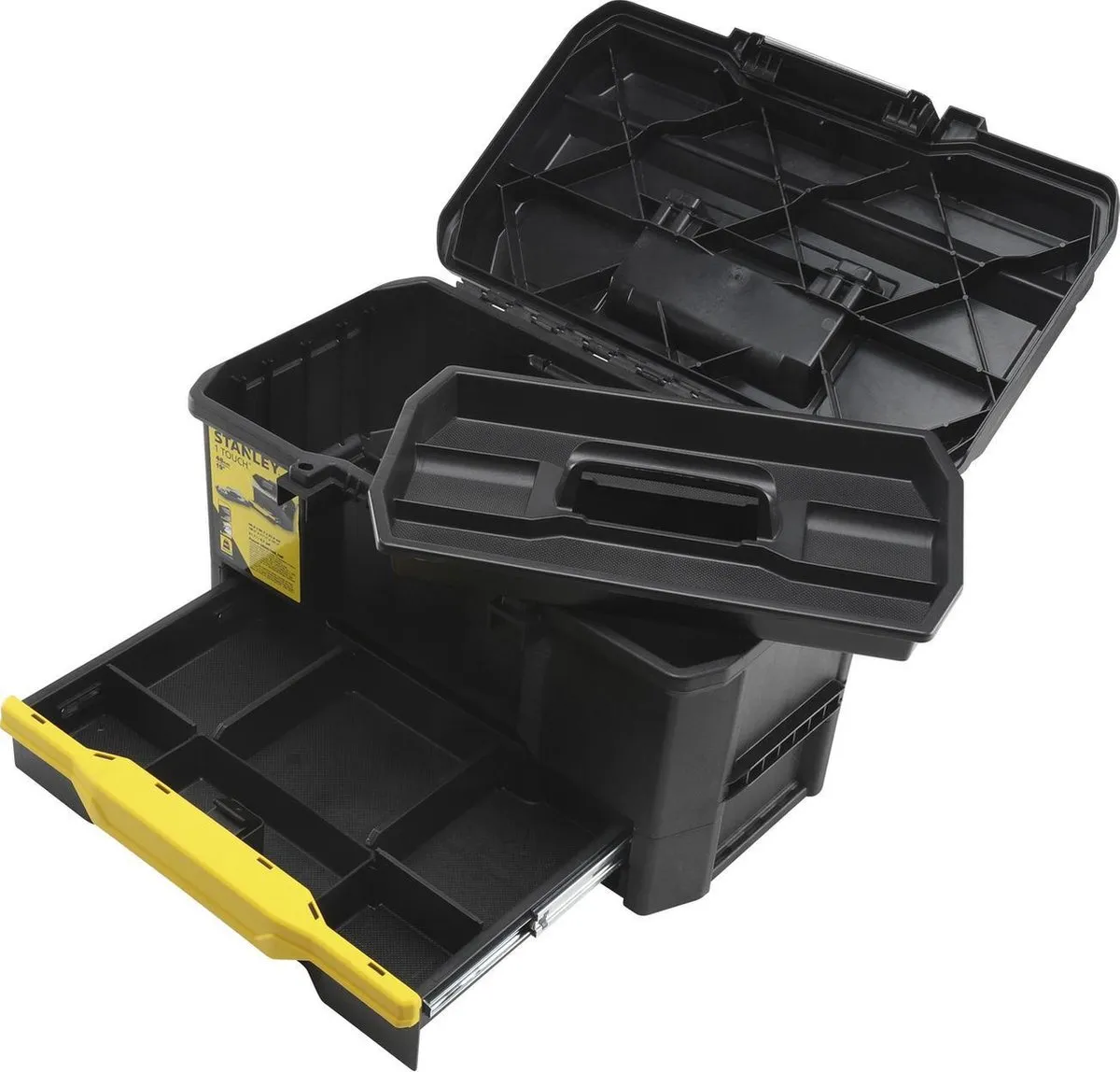Stanley Gereedschapskoffer 19" 1-70-316 - 2-delig - Zwart/Geel