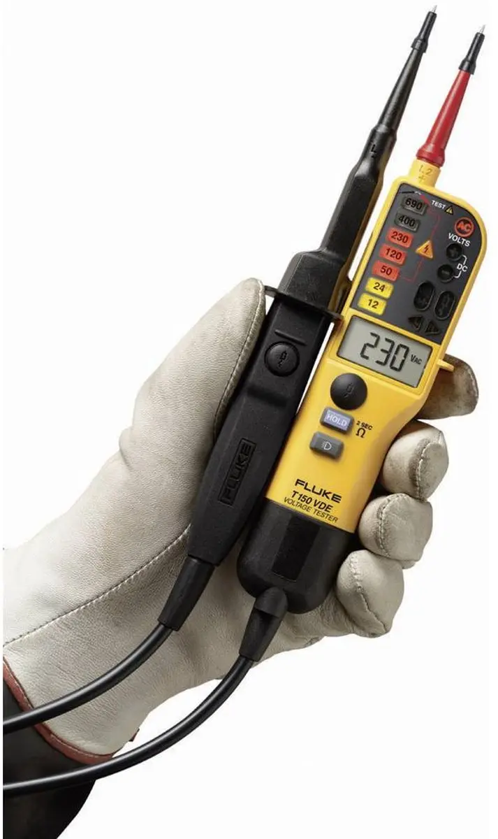 Fluke T150/VDE Tweepolige Spanningstester - CAT III/IV