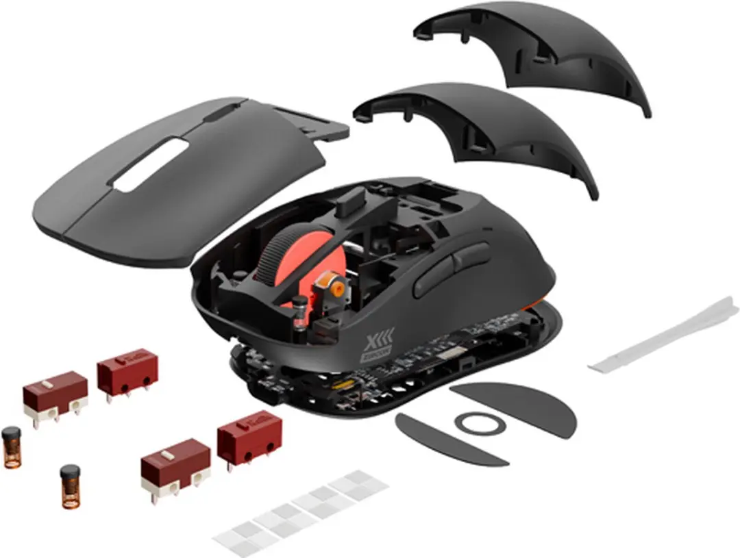 Genesis Zircon XIII NMG-2089 Gaming Muis - Draadloos 26000DPI - Zwart