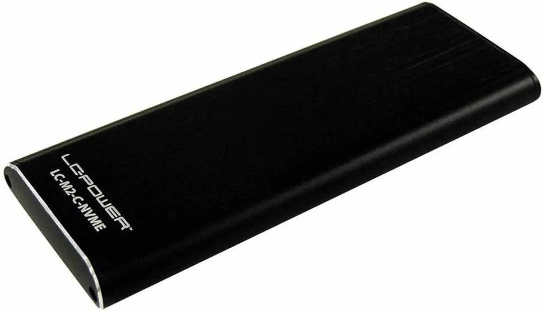 LC-Power LC-M2-C-NVME M.2 SSD-behuizing - Zwart