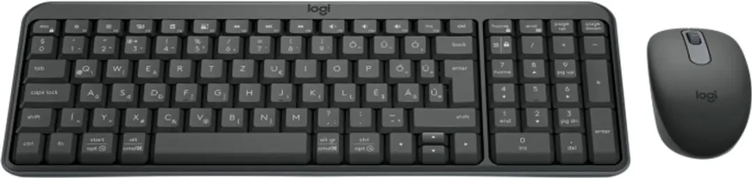 Logitech MK250 Draadloos Toetsenbord & Muis - Grafiet