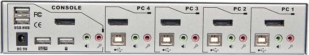 Lindy KVM-switch DisplayPort 3840x2160