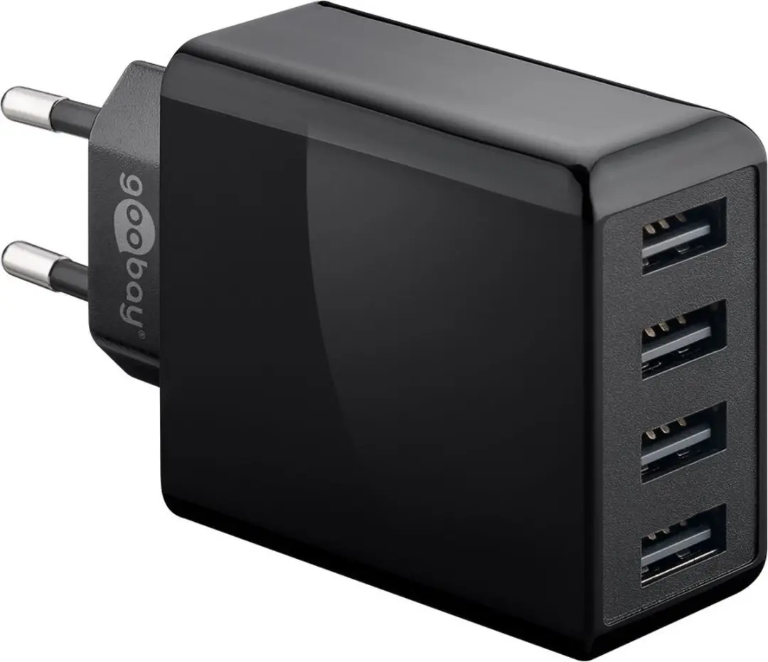 Goobay 44953 USB Thuislader 4 Poorten
