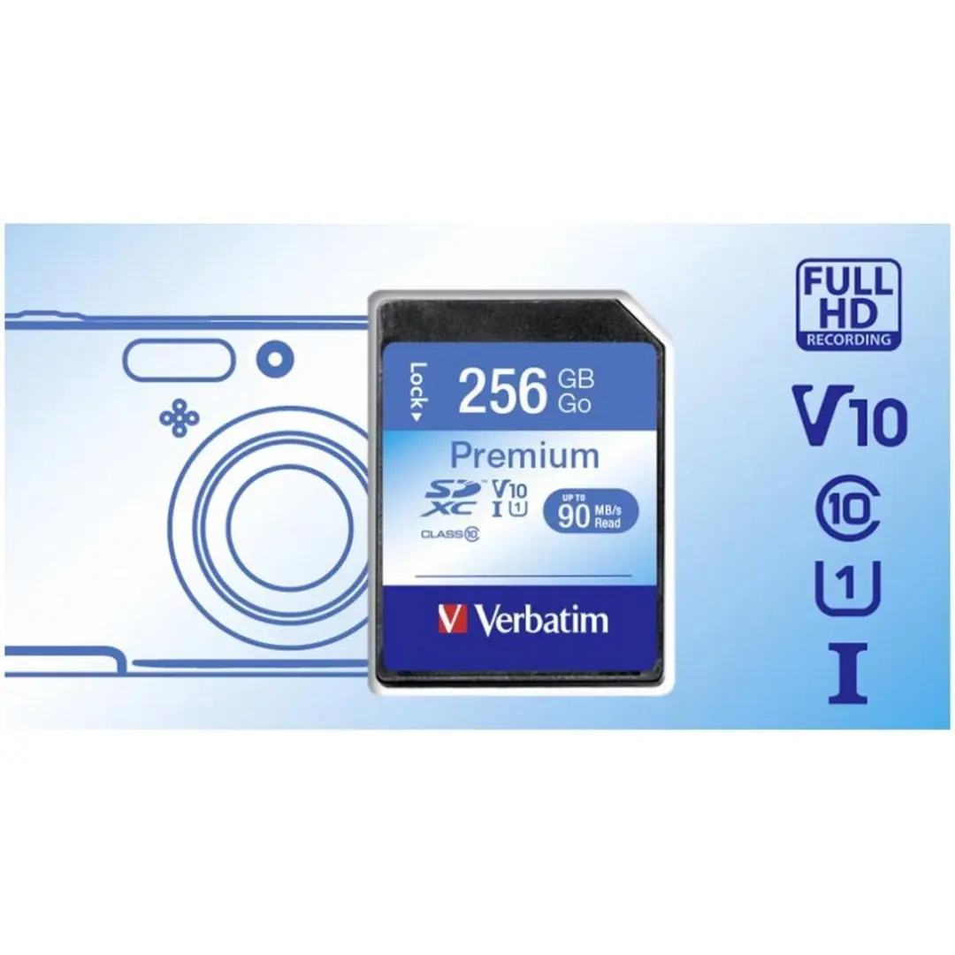 Verbatim SD-geheugenkaart 256GB VB-44026