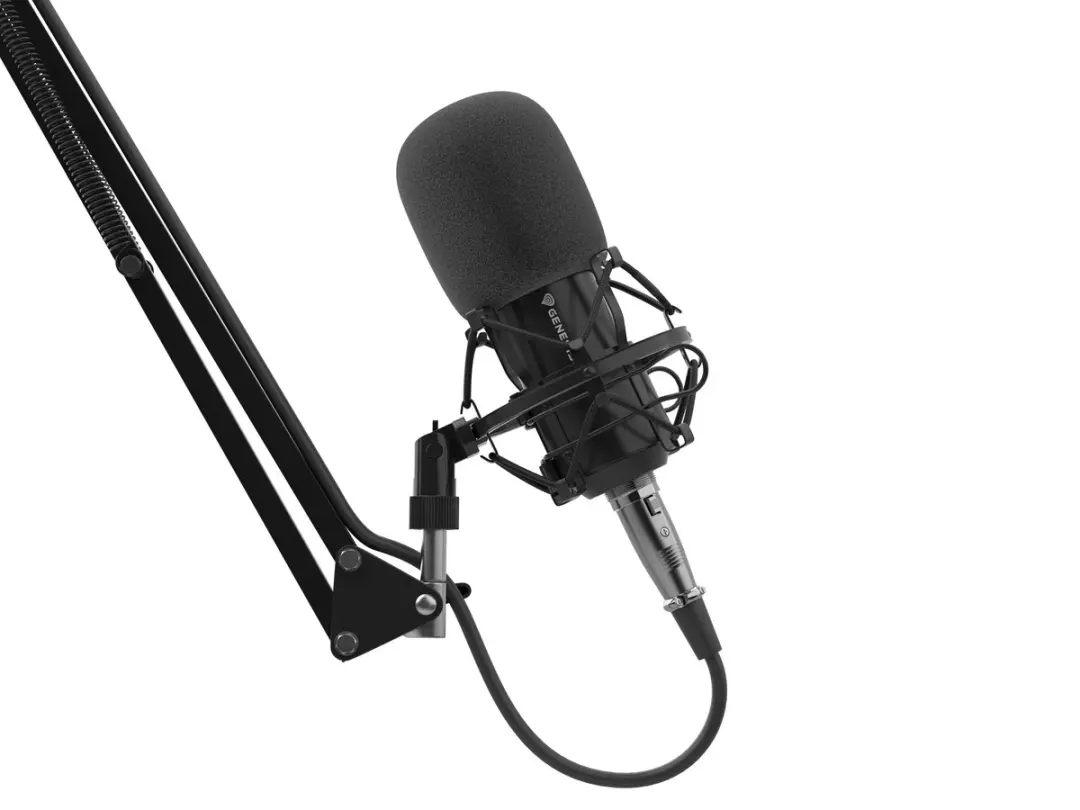 Genesis NGM-1695 Radium 300 XLR Microfoon - Zwart - afbeelding 2 van 6