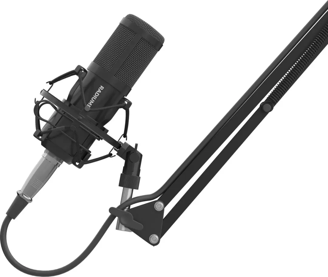 Genesis NGM-1695 Radium 300 XLR Microfoon - Zwart - afbeelding 3 van 6