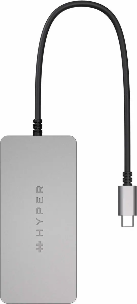 HyperDrive Chrome 5-in-1 USB-C Hub HDMB2-GL - Zilver