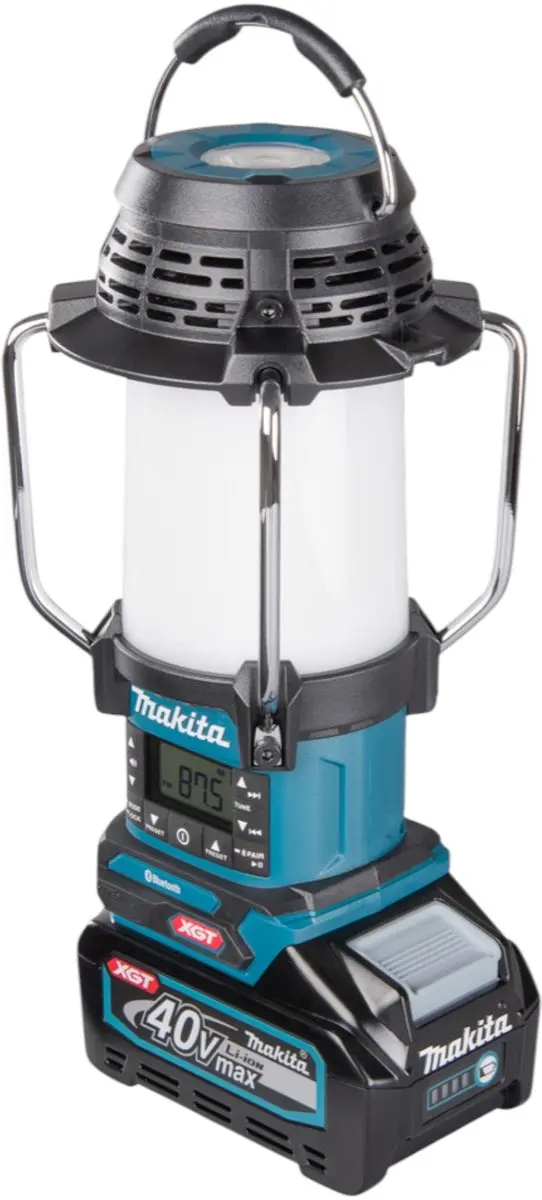Makita MR010GZ Campinglamp met Radio en Bluetooth