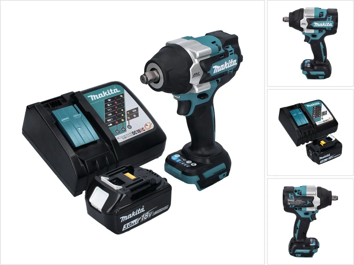 Makita DTW 700 RF1 Slagmoersleutel 18V 700Nm