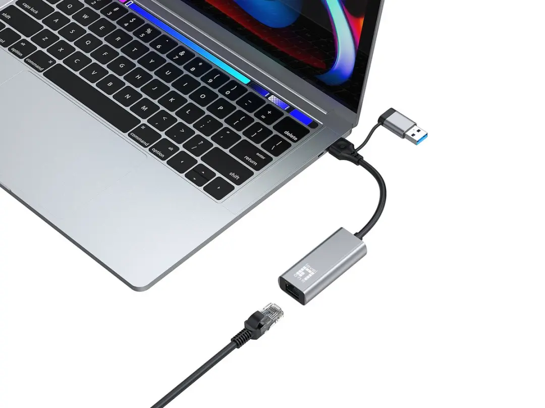 LevelOne USB-0423 Ethernet Netwerkkaart 2500 Mbit/s - Grijs