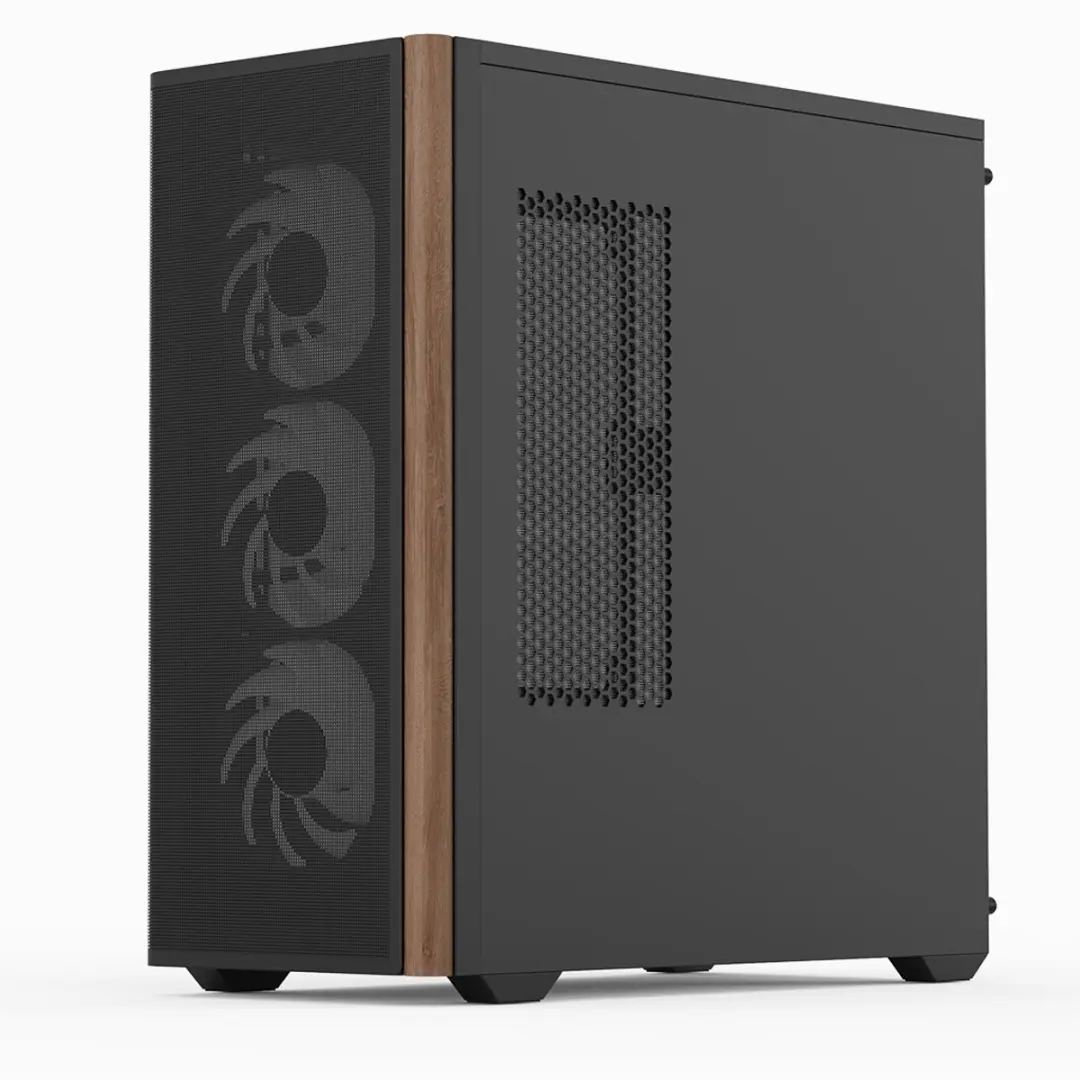 Aerocool D501A Midi Tower - Zwart